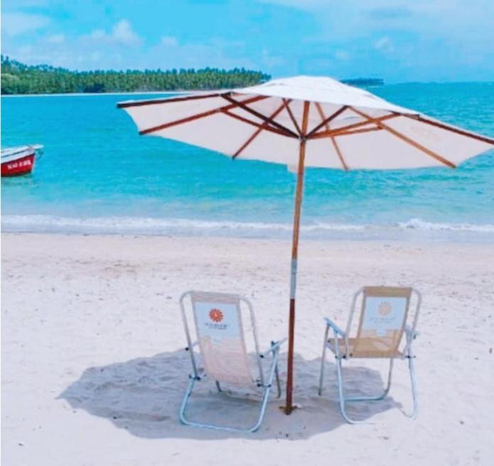 Flat Praia Dos Carneiros Eco Resort 26 Tamandaré Eksteriør bilde